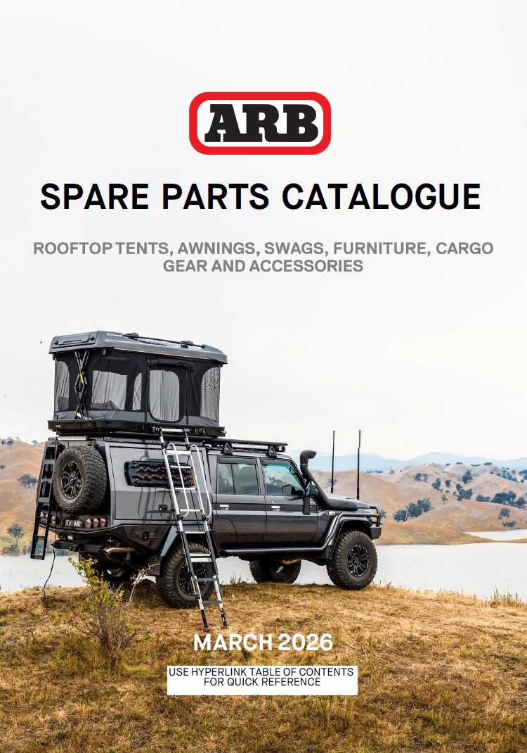 ARB TOURING SPARE PARTS CATALOGUE
